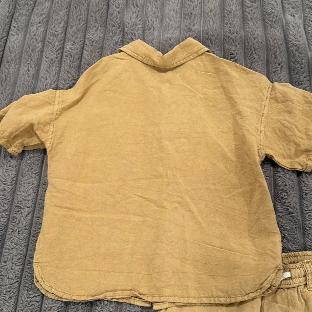 Zara Linen Blend Matching Set - Picture 5 of 10